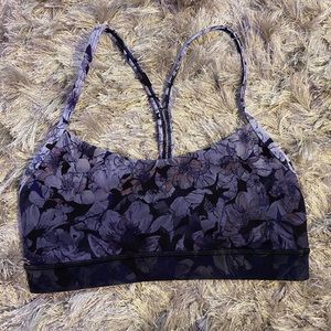 Lululemon size 6 Floral Sports Bra